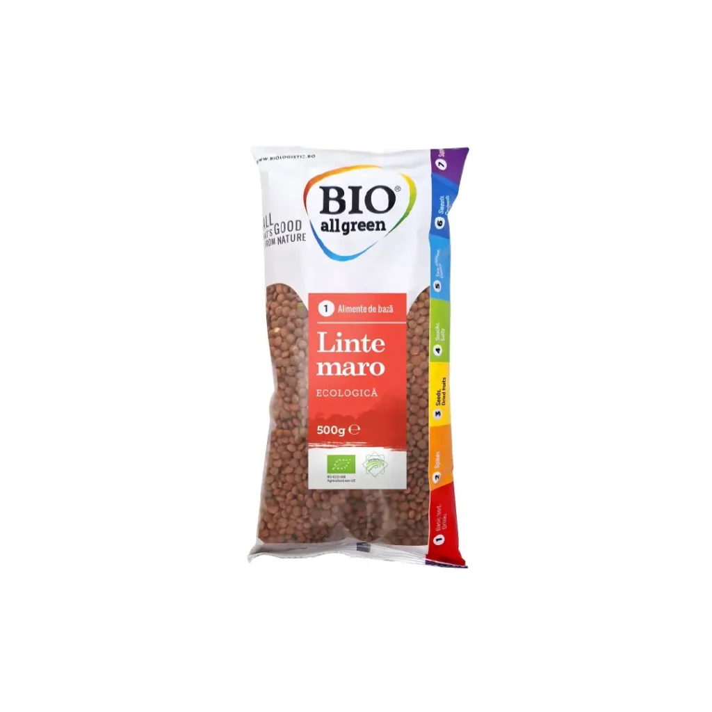 ECO Linte maro 500g Bio All Green