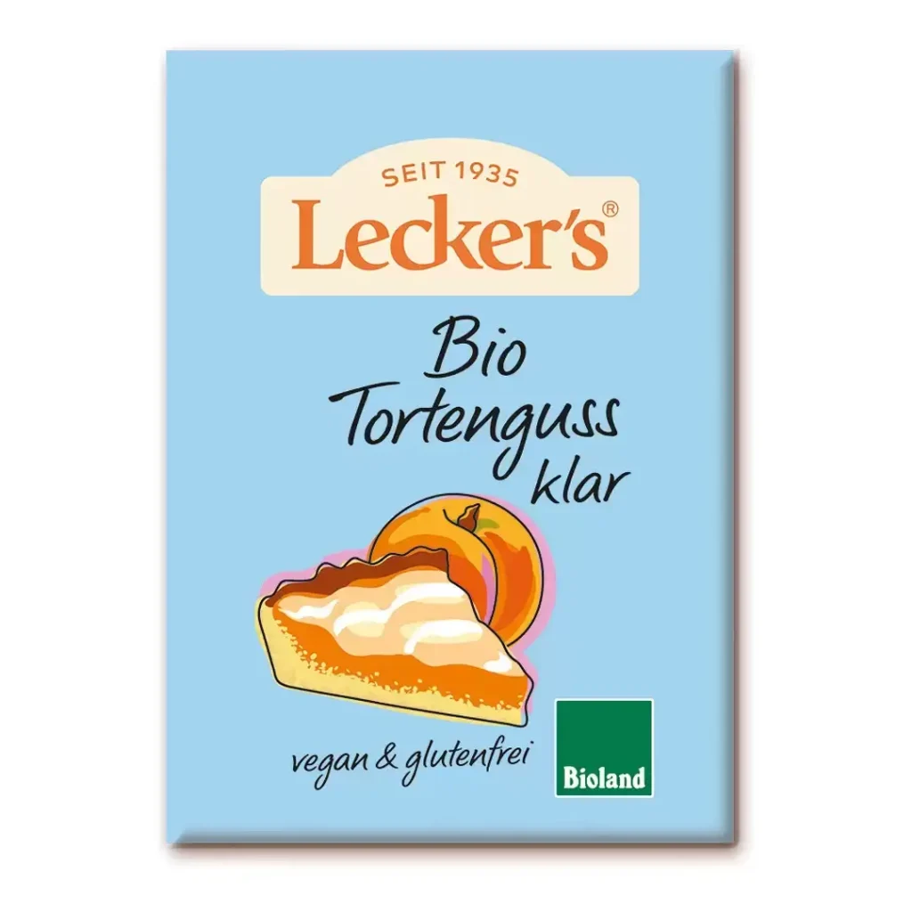 Gelatina vegana incolora BIO fara gluten 2x10g Leckers