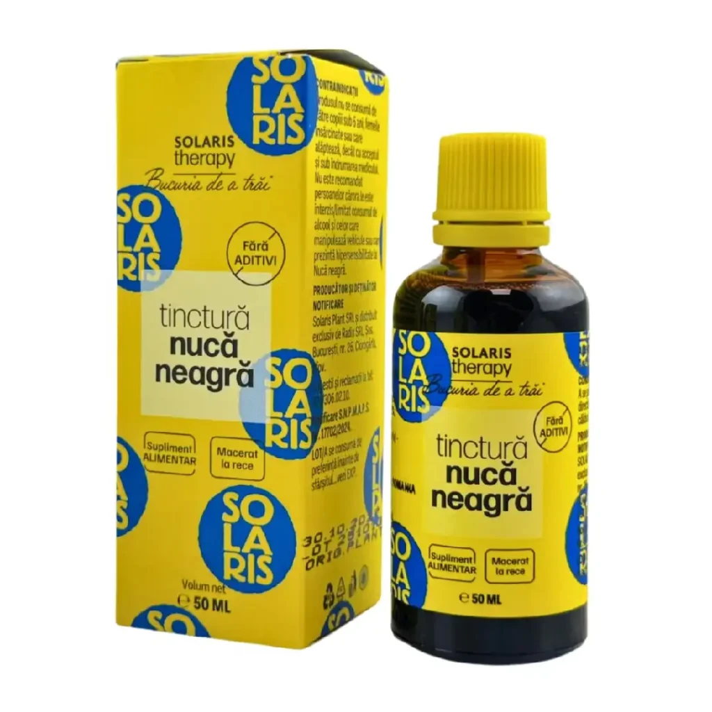 Tinctura de nuca neagra 50 ml Solaris