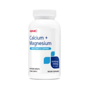 Calciu 1000 mg Magneziu 400 mg 180 tb GNC