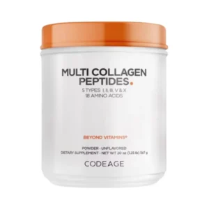 CodeAge Hydrolyzed Multi Collagen - Colagen Hidrolizat din 5 Surse sub Forma de Peptide Fara Aroma 567g GNC