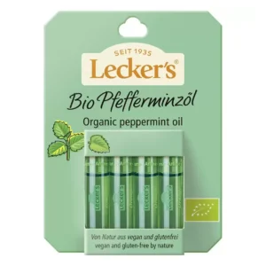 Ulei de menta piperata BIO fara gluten 4x2ml Leckers