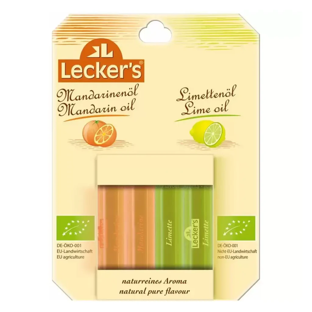 Ulei de mandarina si lime BIO 2/2x2ml Leckers