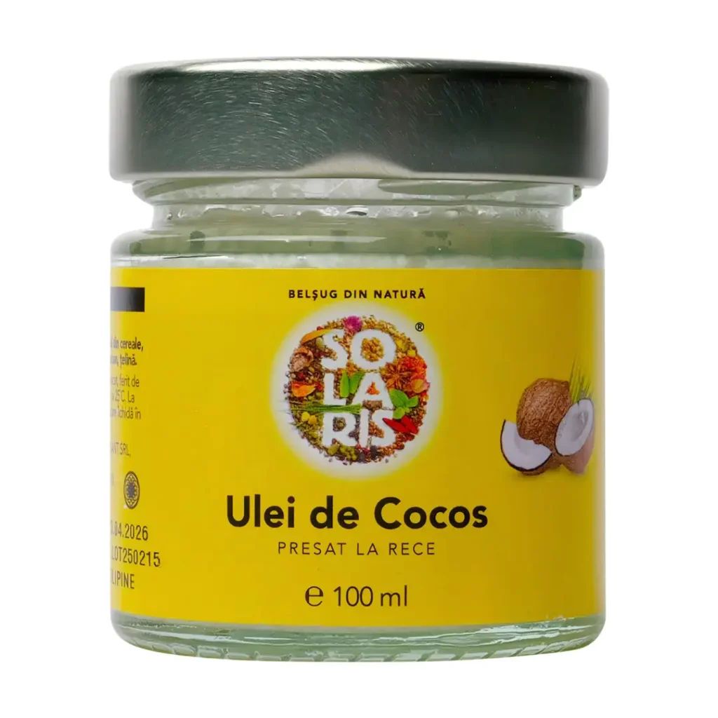 Ulei de cocos 100ml Solaris