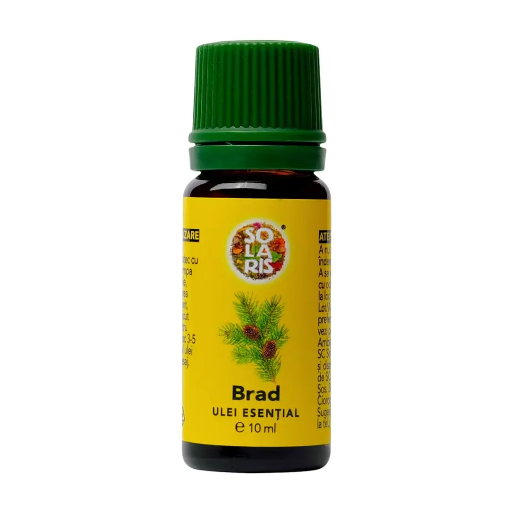Ulei esential de brad 10 ml Solaris
