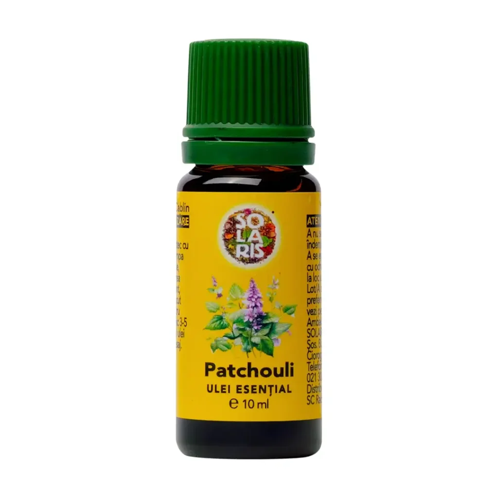 Ulei esential de patchouli 10 ml Solaris