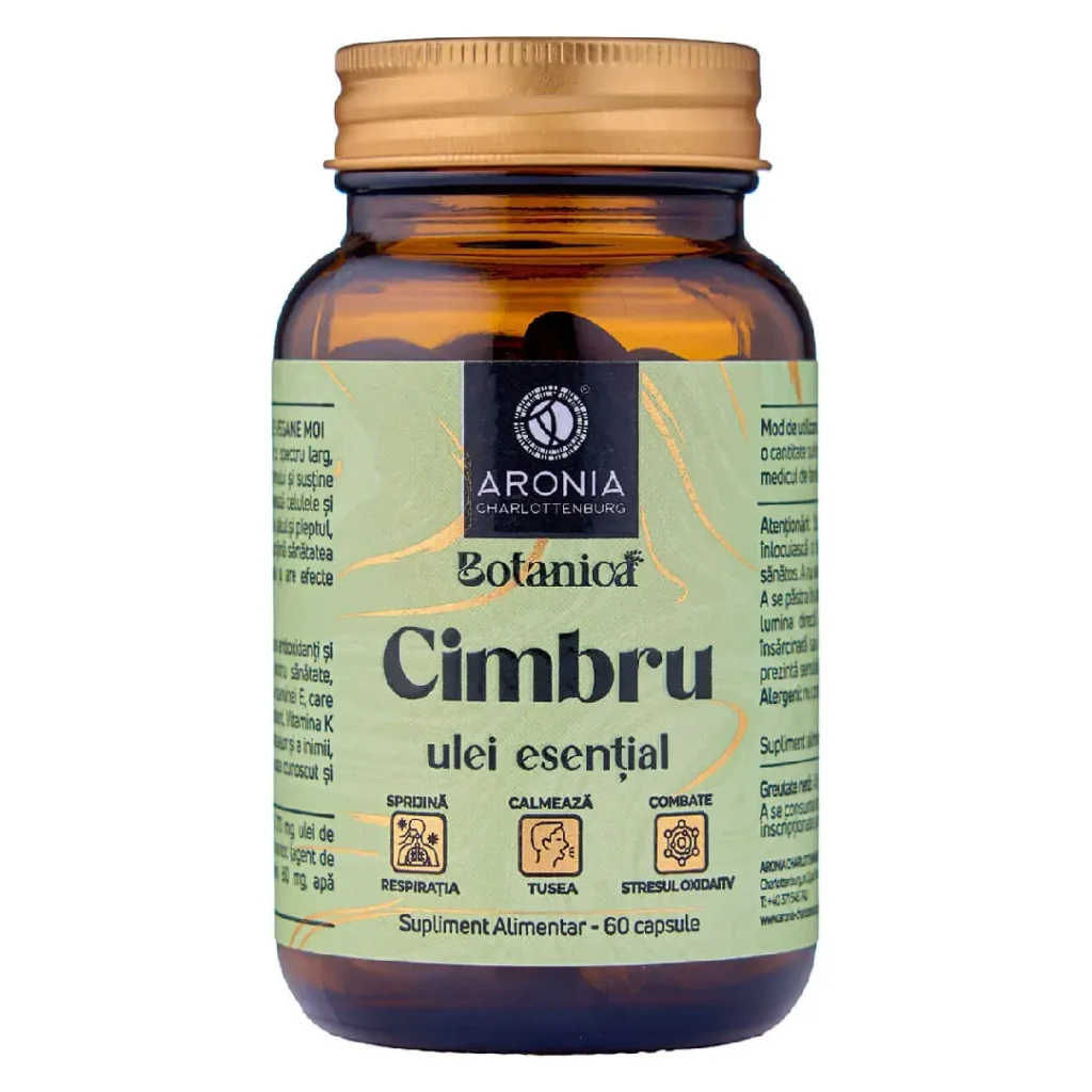 Ulei esential de cimbru 60 cp Aronia Charlottenburg