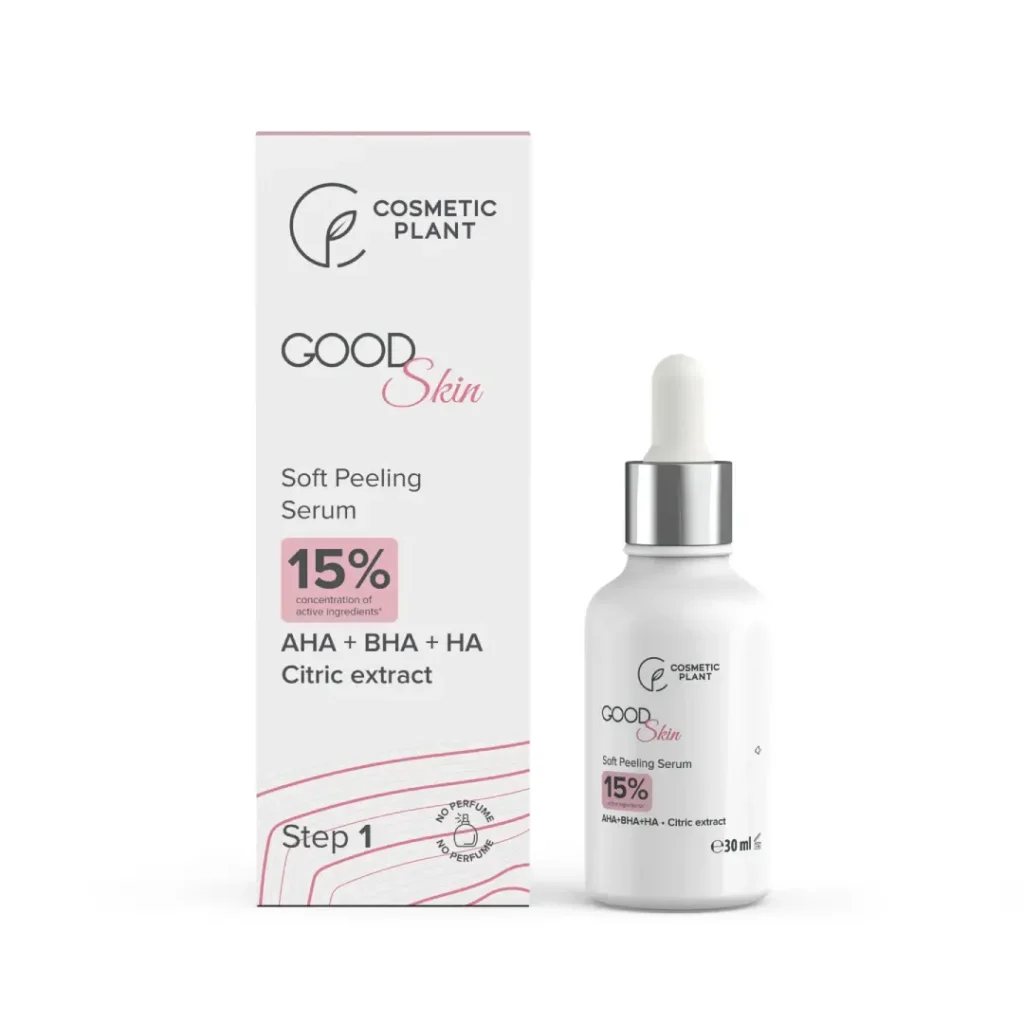 Good Skin Soft Peeling Serum  AHA+BHA+HA 30 ml Cosmetic Plant