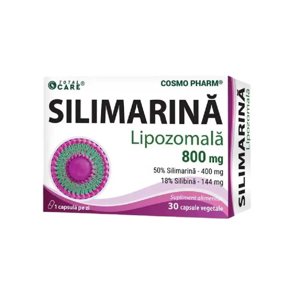 Silimarina Lipozomala 800mg 30cp Cosmo Pharm