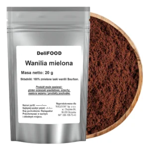 Vanilie de Bourbon macinata 20g Delifood