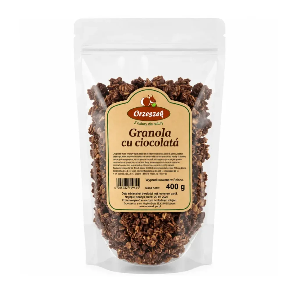 Granola cu ciocolata 400g Orzeszek