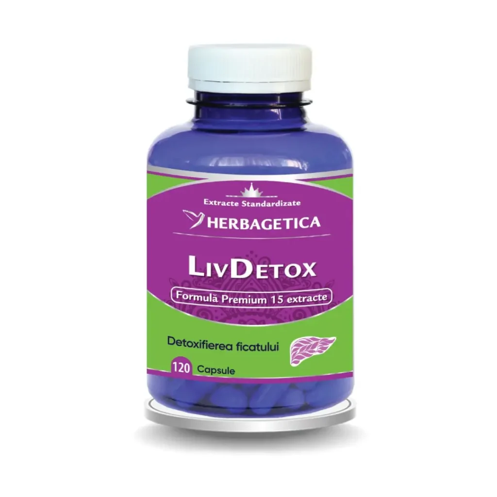 LivDetox 120 cp Herbagetica