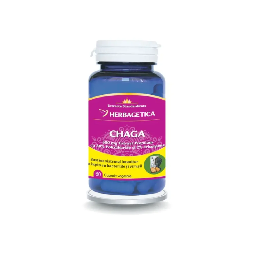 Chaga 60 cp Herbagetica