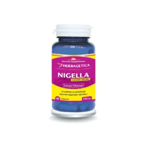 Nigella chimen negru 60 cp Herbagetica