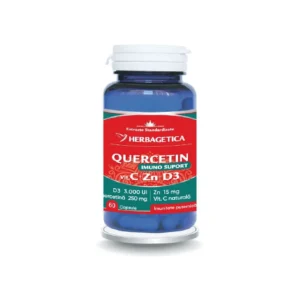 Quercetin Imuno Suport 60 cp Herbagetica