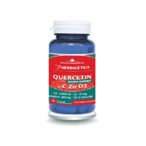 Quercetin Imuno Suport 30 cp Herbagetica