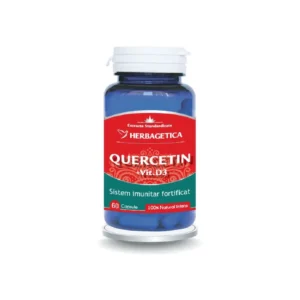 Quercetin+Vit. D3 60 cp Herbagetica