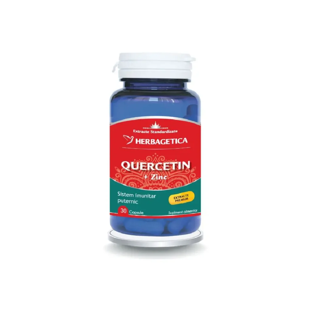 Quercetin + Zinc 30 cp Herbagetica
