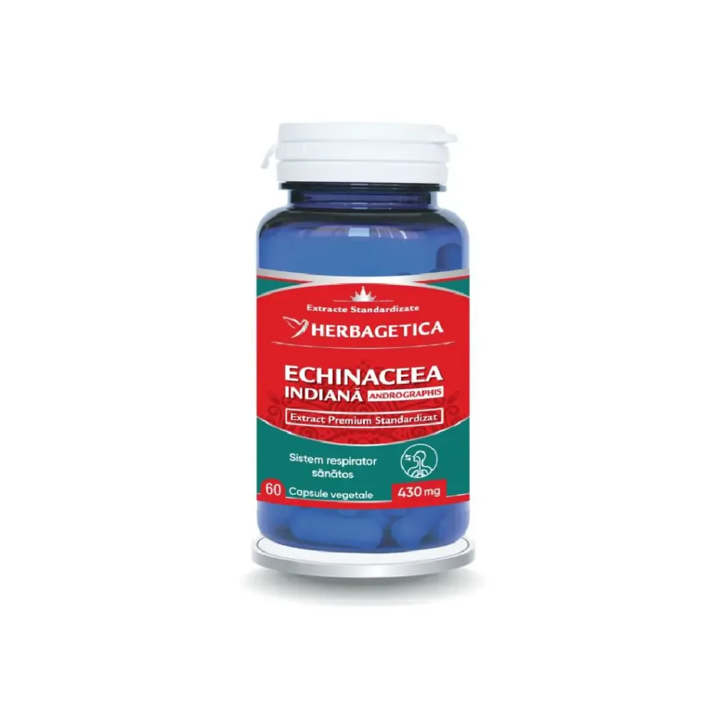 Echinaceea Indiana 60 cp Herbagetica