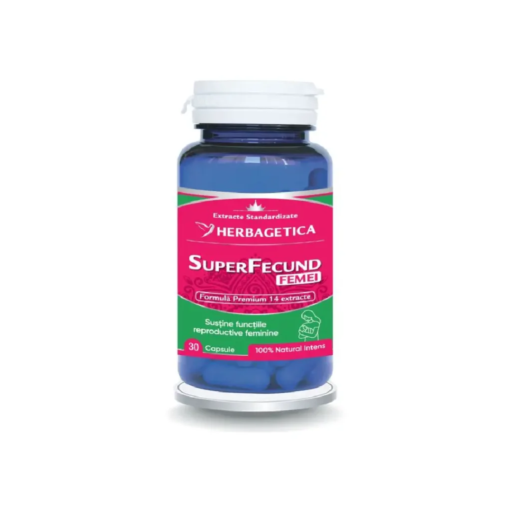 Superfecund femei 30 cp Herbagetica