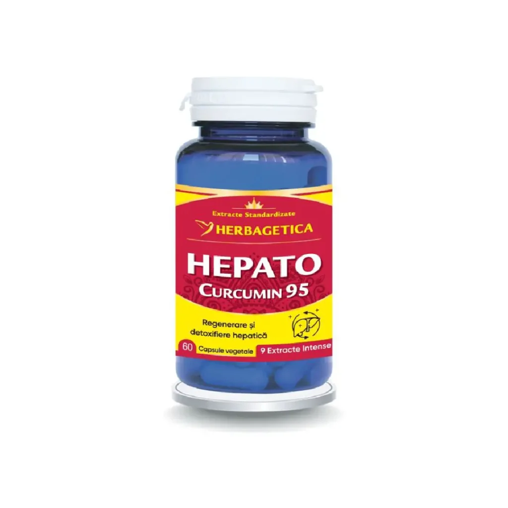 Hepato Curcumin95 60 cp Herbagetica