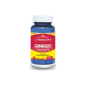 Ginkgo Curcumin95 60 cp Herbagetica