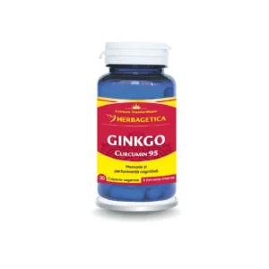 Ginkgo Curcumin95 30 cp Herbagetica