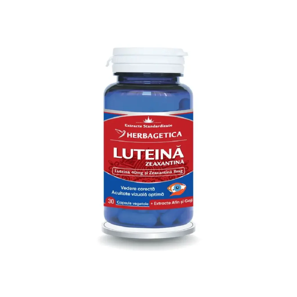 Super Luteina Zeaxantina 30 cp Herbagetica