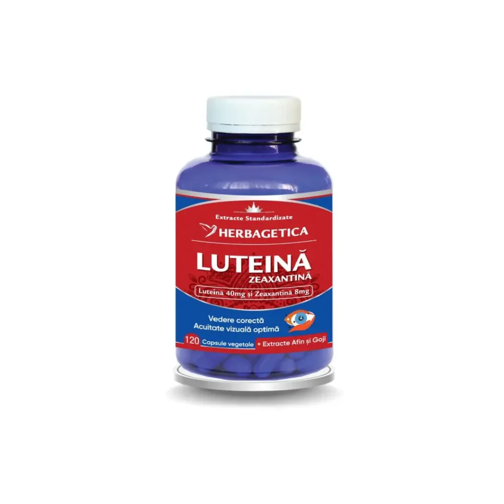 Super Luteina Zeaxantina 120 cp Herbagetica