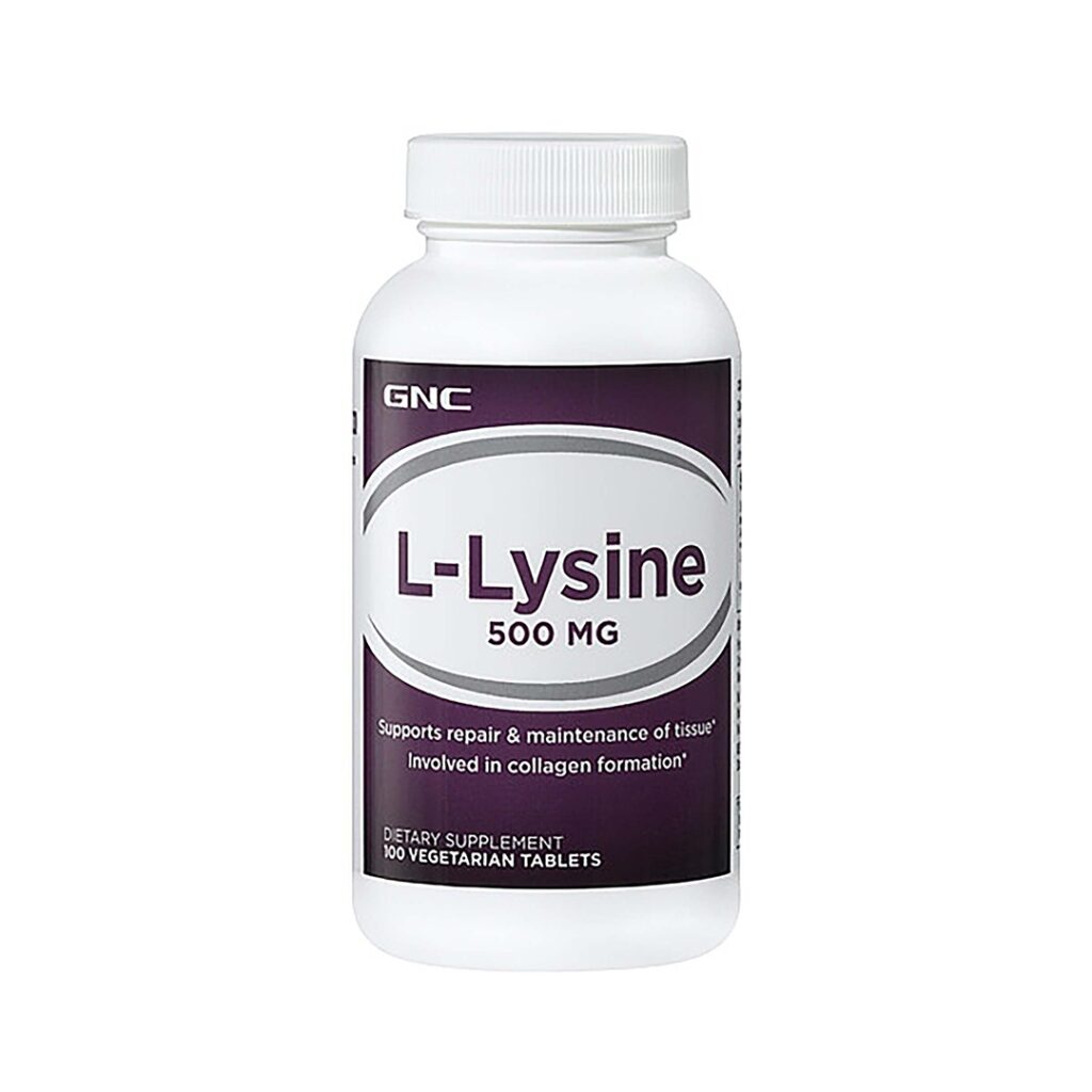L-lizina 500 mg 100 Tb GNC