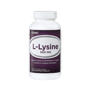 L-lizina 500 mg 100 Tb GNC
