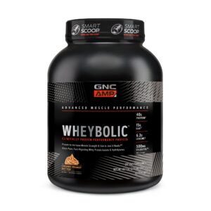 Amp Wheybolic, Proteina Din Zer, Cu Aroma De Unt De Arahide 1307.5 G GNC