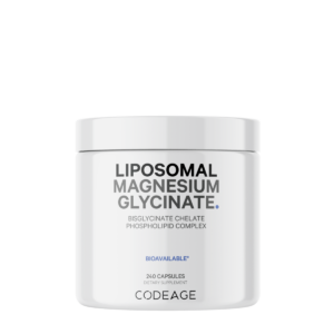 Codeage Magneziu Bisglicinat Lipozomal Cu Bioperine - Formula Avansata Pentru Absorbtie Superioara 240 cp GNC