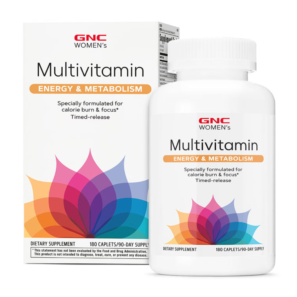 Gnc Women’s Ultra Mega Energy & Metabolism, Complex De Multivitamine Pentru Femei, 180 Tb