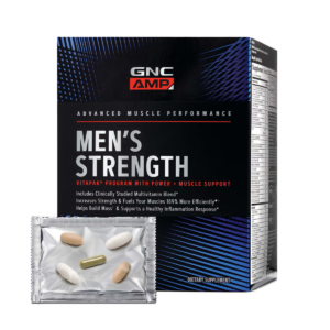 Amp Men's Strength Vitapak Program, Formula Pentru Cresterea Masei Musculare 30 Pachete GNC