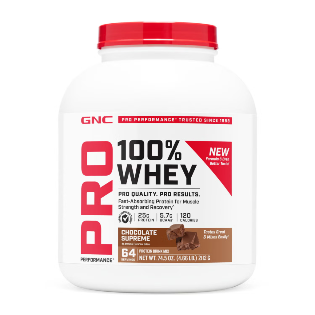 Pro Performance 100% Whey, Proteina Din Zer Cu Aroma De Ciocolata, Testata Antidoping 2112g GNC