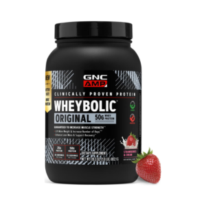Gnc Amp New Wheybolic, Proteina Din Zer, Studiata Clinic, Cu Aroma De Capsuni, 802.1 G