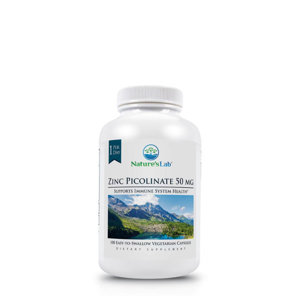 Natures Lab Zinc Picolinate 50 Mg 100 cps GNC