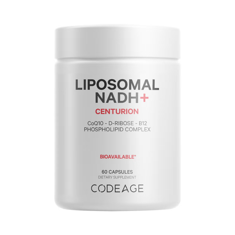 Codeage Liposomal Nadh+, Coq10, B12 Si D-riboza, Suport Avansat Pentru Energie Celulara 60 cp GNC