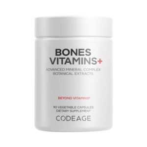Codeage Bones Vitamins+, Formula Avansata Pentru Sanatatea Oaselor, 90 Cps