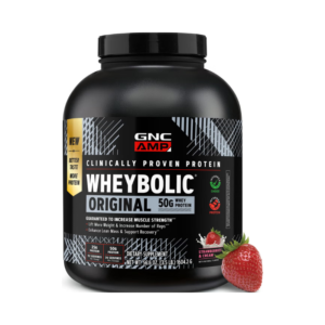 Amp New Wheybolic, Proteina Din Zer, Studiata Clinic, Cu Aroma De Capsuni Si Frisca 1604,2 G GNC