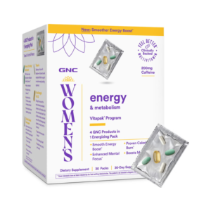 Women's Vitapak Program Energy And Metabolism, Complex De Multivitamine Pentru Femei, Energie Si Metabolism, 30 Pachetele GNC