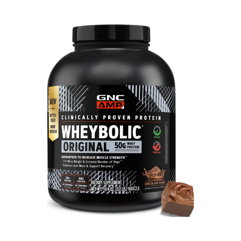 Amp New Wheybolic, Proteina Din Zer, Studiata Clinic, Cu Aroma De Ciocolata 1683.20 G GNC