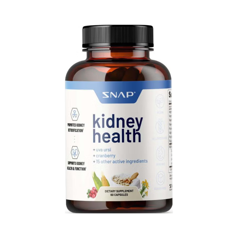 Snap Supplements, Kidney Health, Formula Avansata Pentru Sustinerea Functiei Renale, 60 Cps