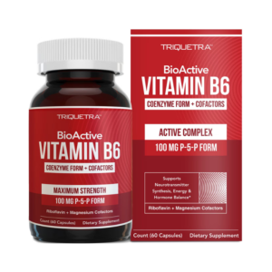 Triquetravitamin B6 Coenzyme Form + Cofactors, Vitamina B6 Forma Coenzimatica + Cofactori, 60 Cps