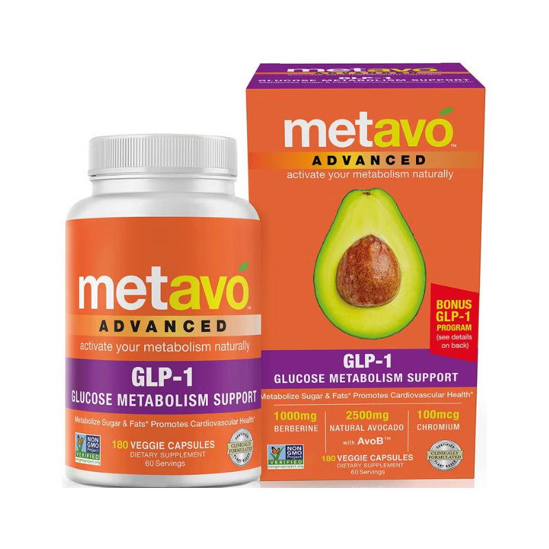 Metavo Advanced Glp-1 Glucose Metabolism Support, Suport Avansat Pentru Metabolismul Glucozei Si Glp-1 180 cp GNC