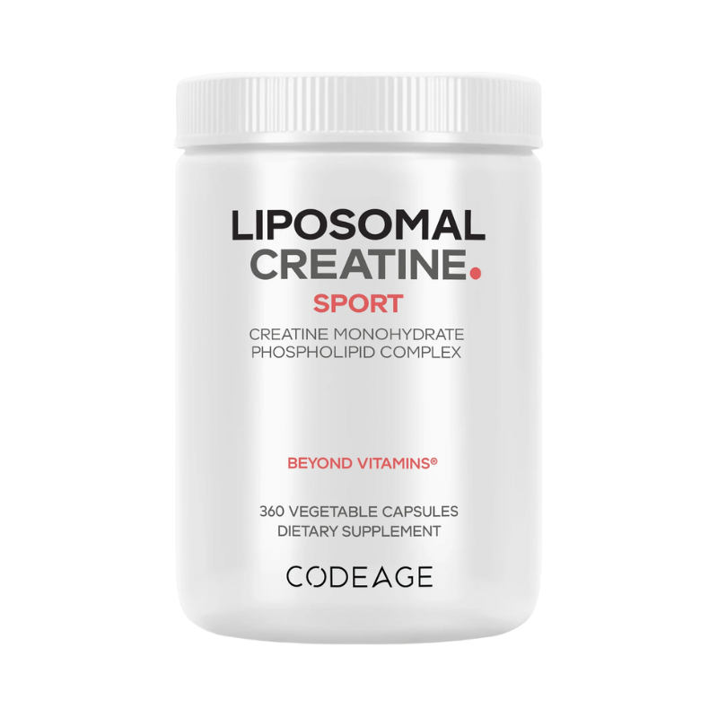 Codeage Liposomal Creatine Monohydrate, Creatina Monohidrata Lipozomala 360 cp GNC