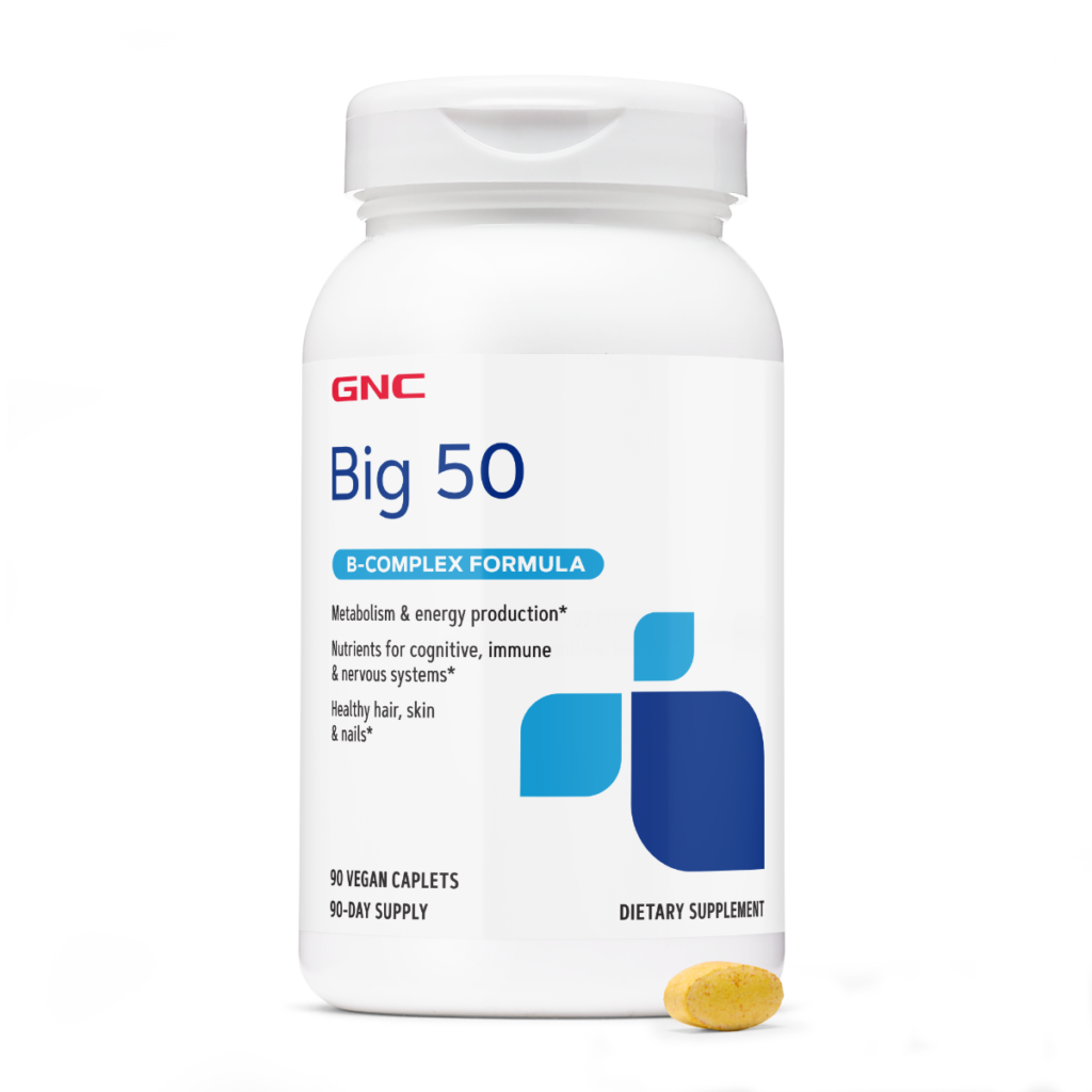 Gnc B Complex Formula Big 50, Complex De Vitamine B, 90 Tb