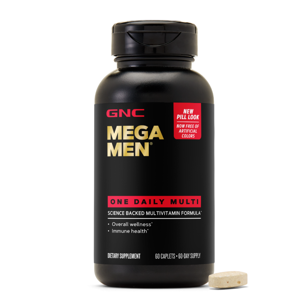 Gnc Mega Men Essentials One Daily Multi, Multivitamine Pentru Barbati, 60 Tb