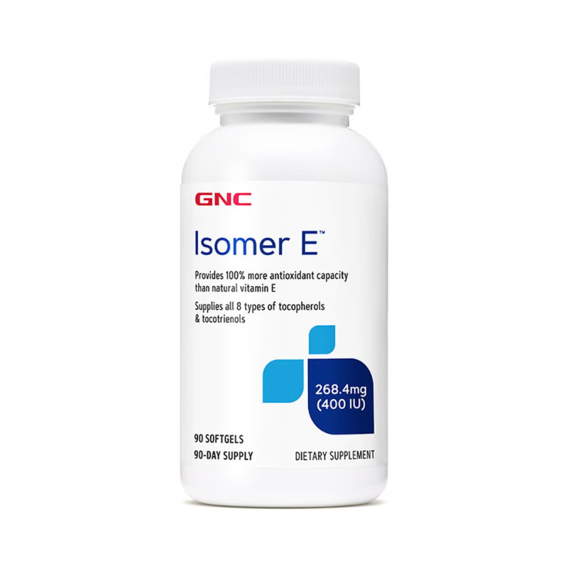 Isomer E Vitamina E Naturala Cu Mix De Tocoferoli Si Tocotrienoli 90 cp GNC